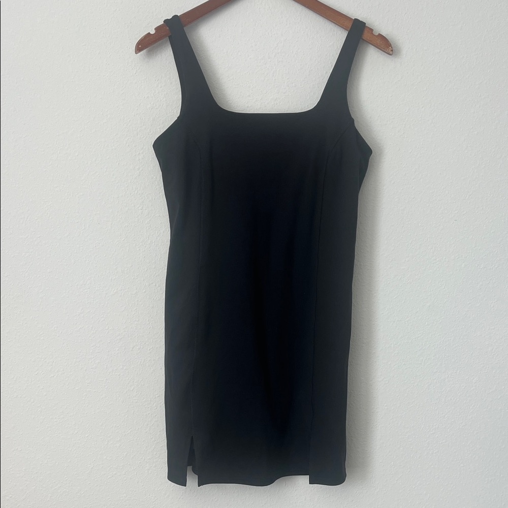 All in Motion Black Mini Dress